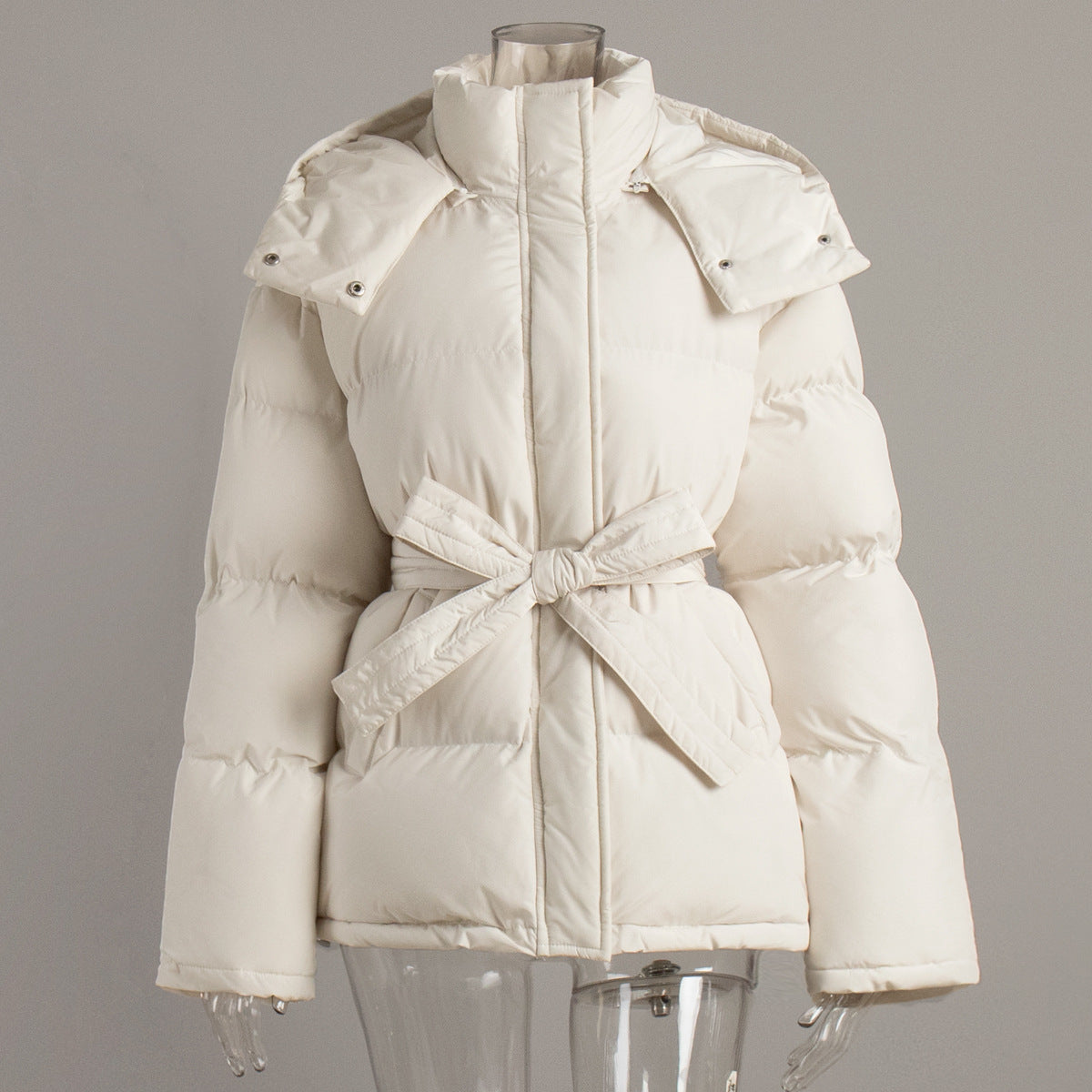 Manteau zippé chaud et polyvalent - Style "Bread Coat"